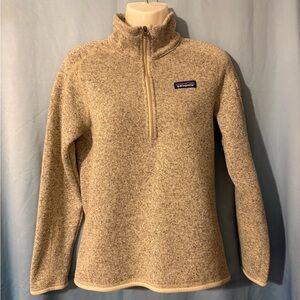 Patagonia Tan Fleece Pullover